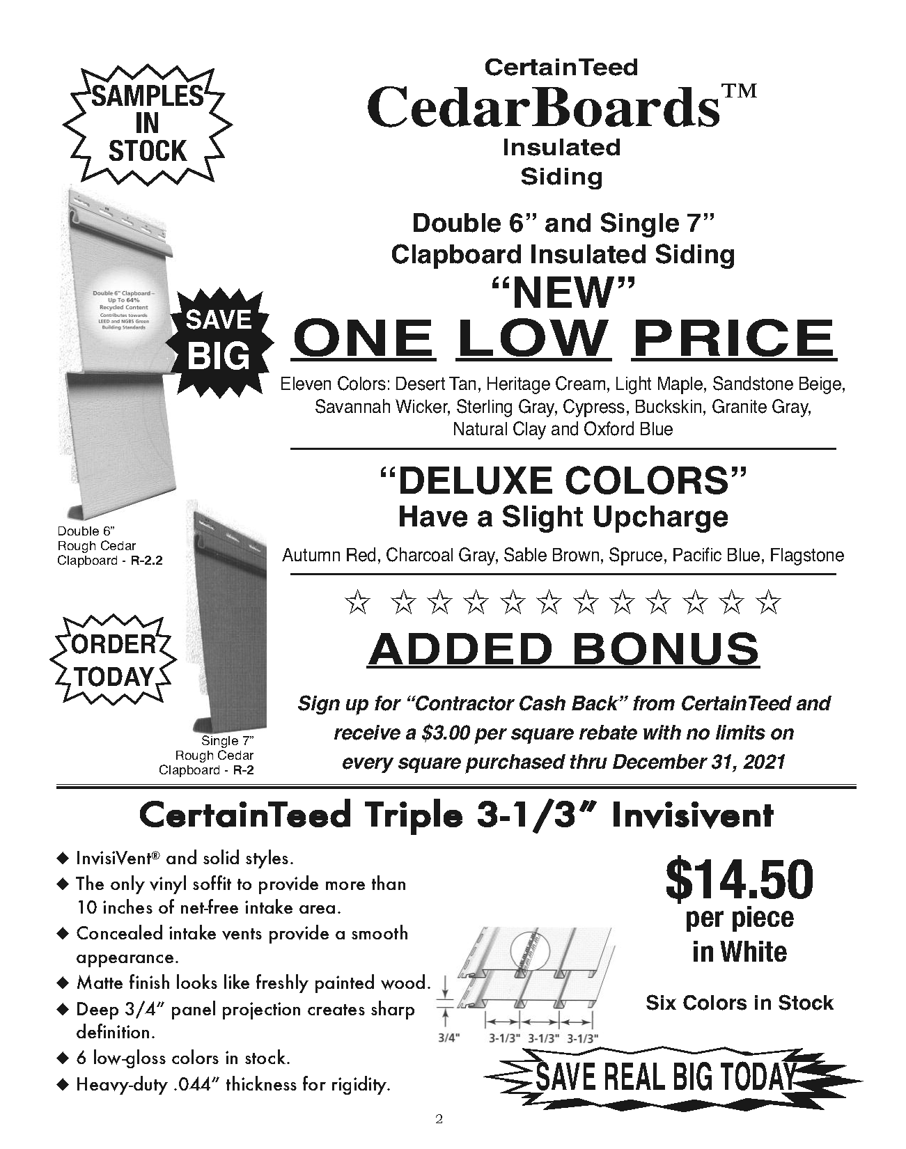 Bargain Barn Wholesale Siding Depot®